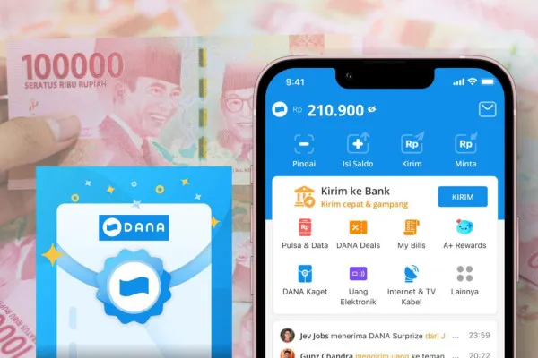 Aplikasi Langsung Dapat Saldo Dana